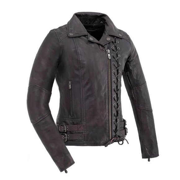 Leather New York Jackets & Blazers - Wildside - Women's Motorcycle Leather Jacket